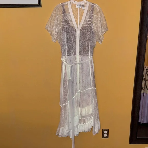Byron Lars White Lace Dress 10 - Picture 3 of 13